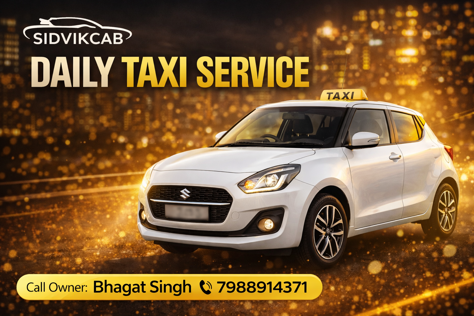 Daily Taxi Service in Palwal