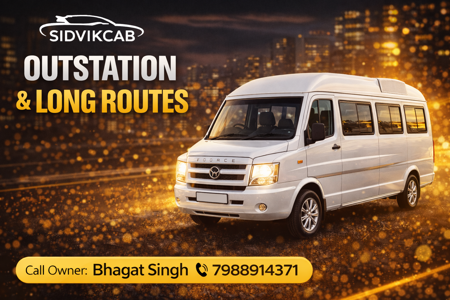 Outstation Taxi Service